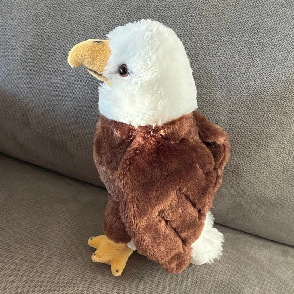 Wildlife Artists, Inc Plush Brown White Eagle Toy Stuffed Animal